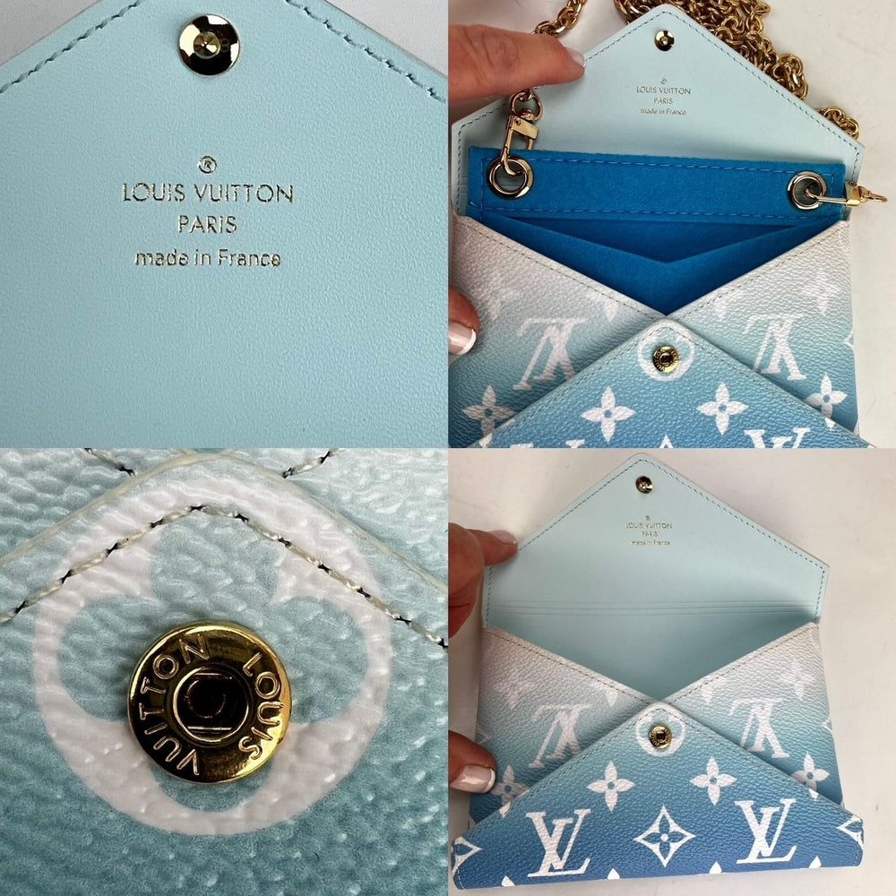 
                  
                    LOUIS VUITTON Kirigami Pool Blue Pochette Medium Clutch
                  
                
