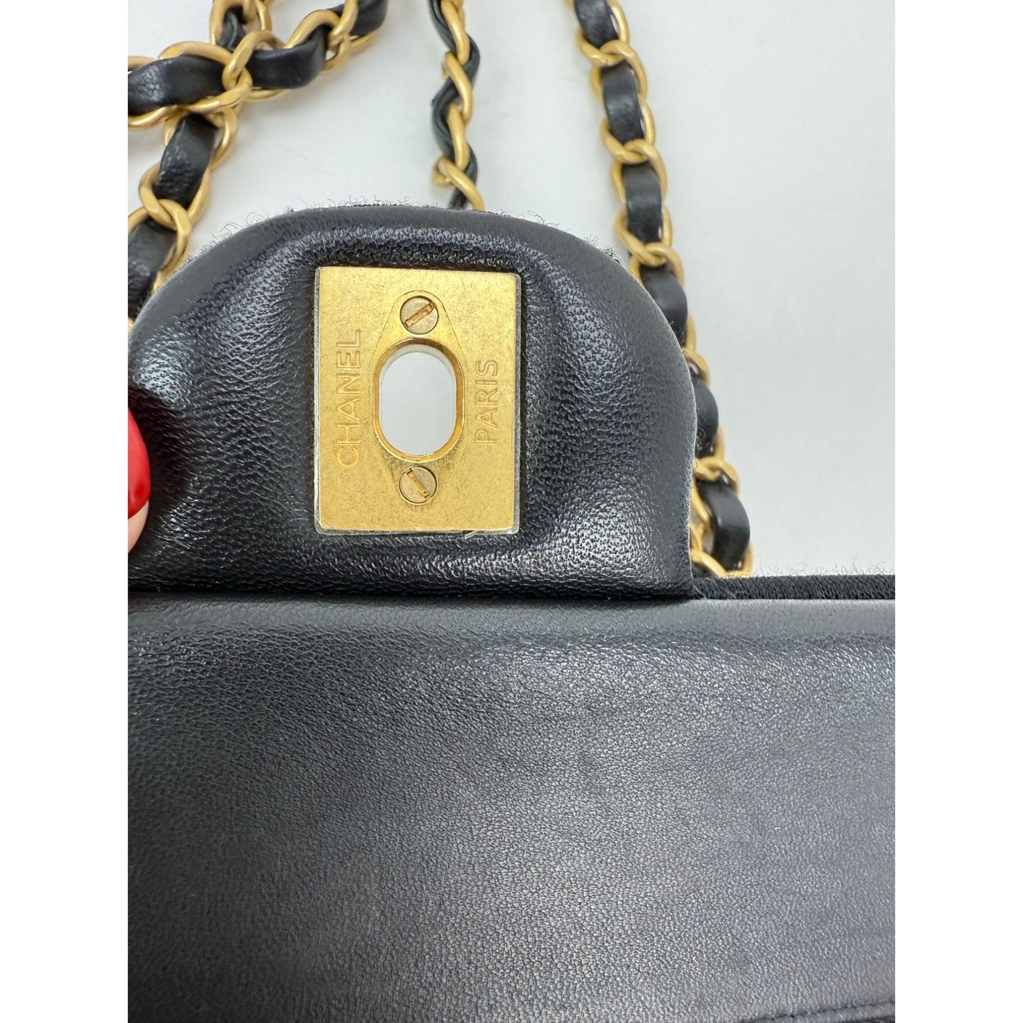 
                  
                    Chanel Jersey Knit Quilted Crystal Embellished Medium Double Flap Shoulder Bag
                  
                