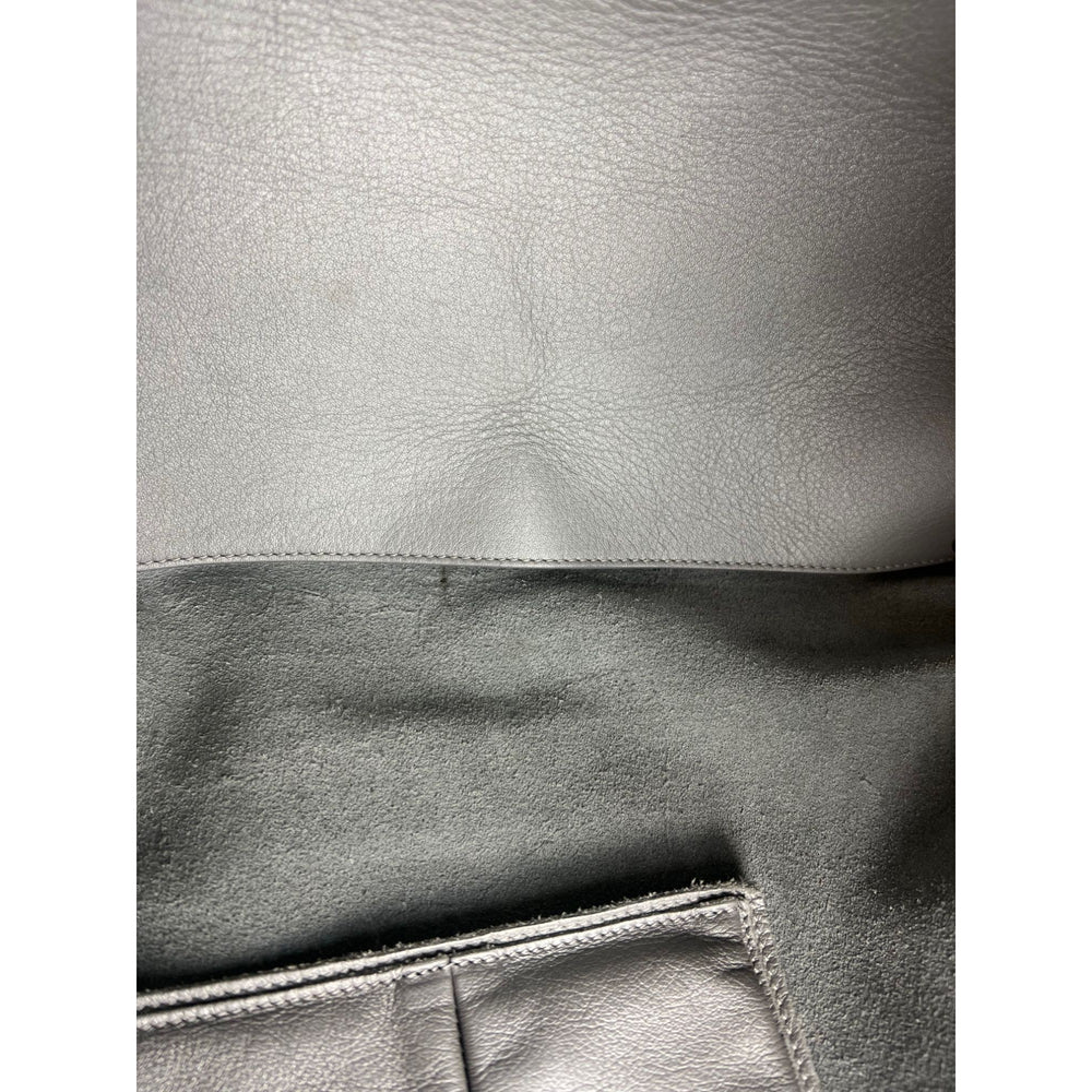 
                  
                    Balenciaga Veau Papier A4 Zip Around Grey Shoulder Bag
                  
                