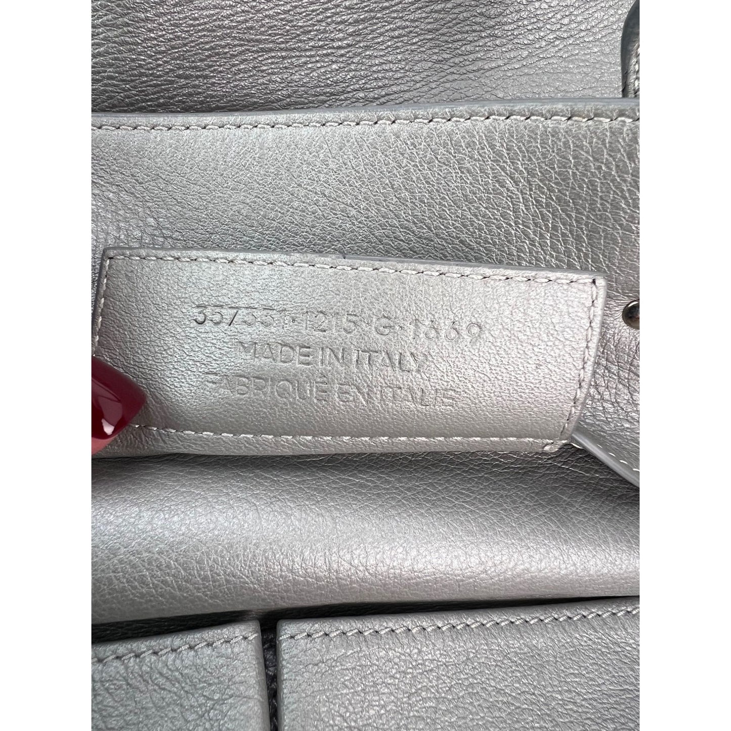 
                  
                    Balenciaga Veau Papier A4 Zip Around Grey Shoulder Bag
                  
                