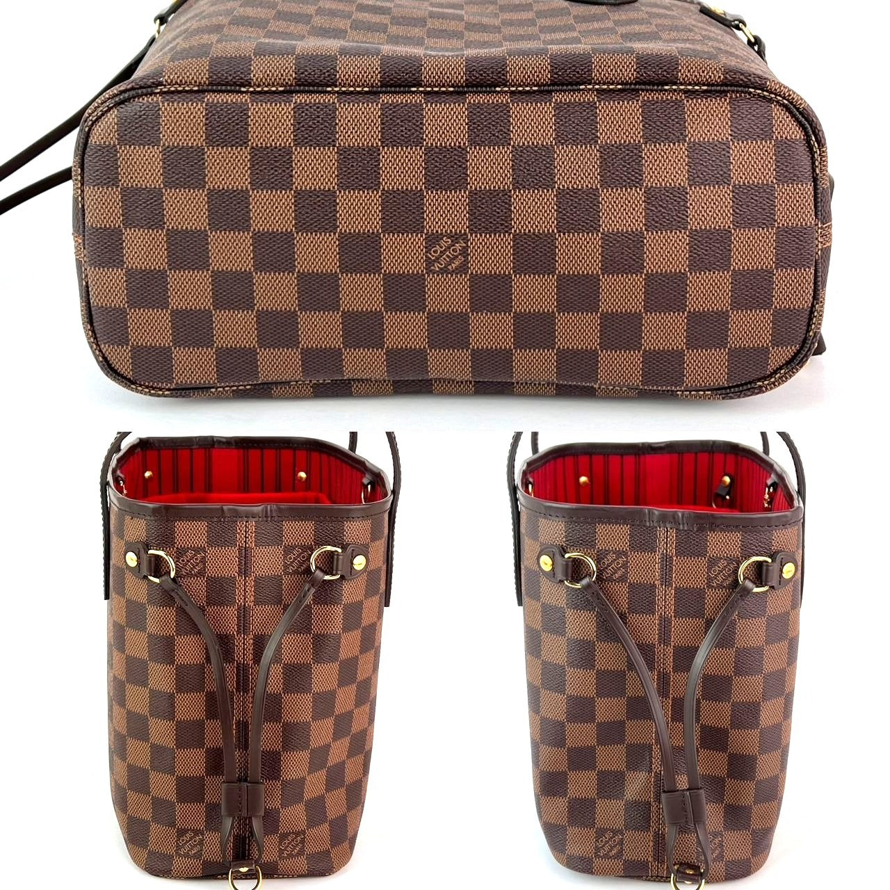 
                  
                    LOUIS VUITTON Neverfull PM Damier Ebene Tote Bag
                  
                