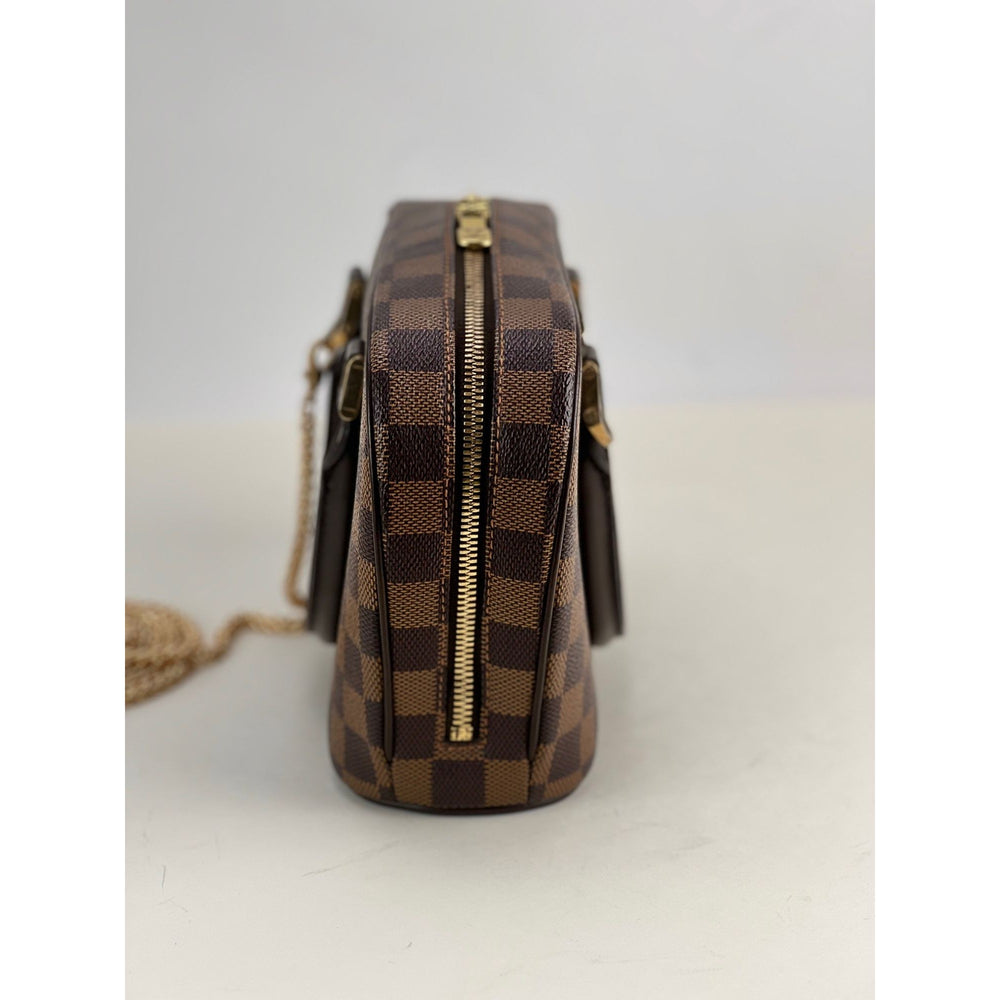 Shop for Louis Vuitton Damier Ebene Canvas Leather Triana Bag - Shipped  from USA