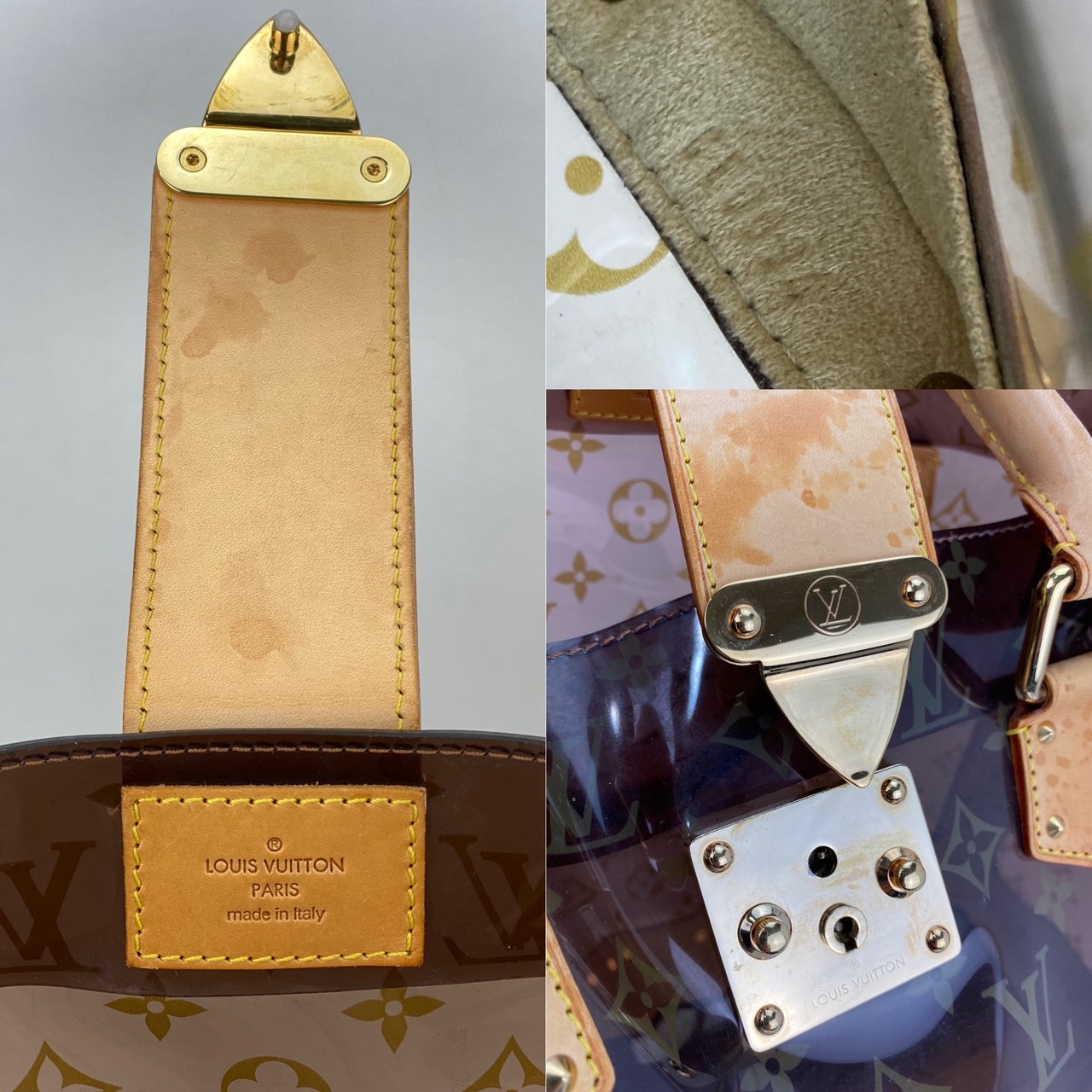 Louis Vuitton, Bags, Beautiful Louis Vuitton Monogram Vinyl Cabas Ambre Gm  Tote Bag M9250