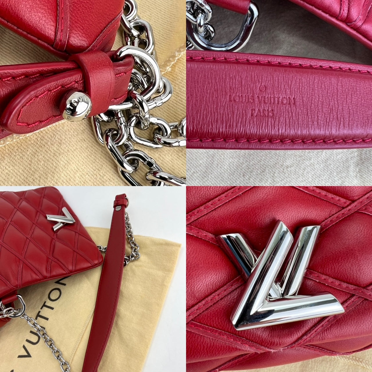 LOUIS VUITTON Go-14 Mini Malletage Lambskin Hand shoulder Bag –  Debsluxurycloset