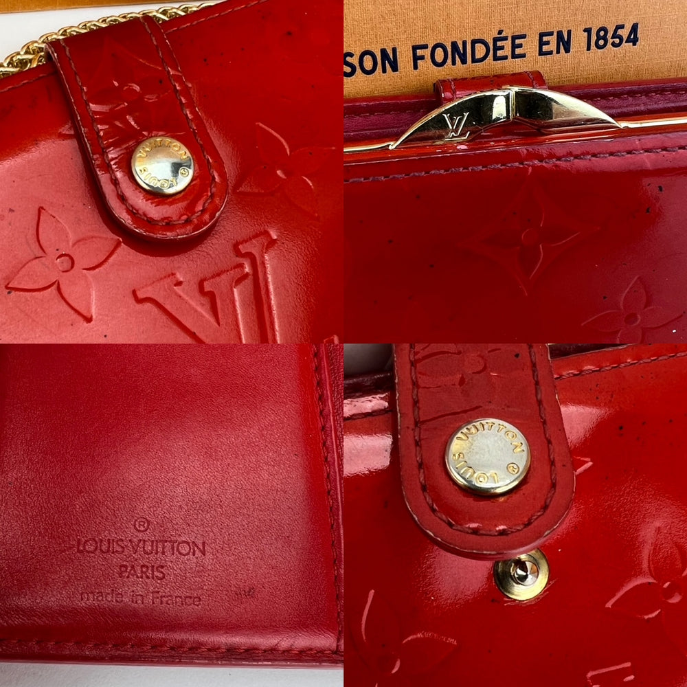 louis vuitton vernis french wallet