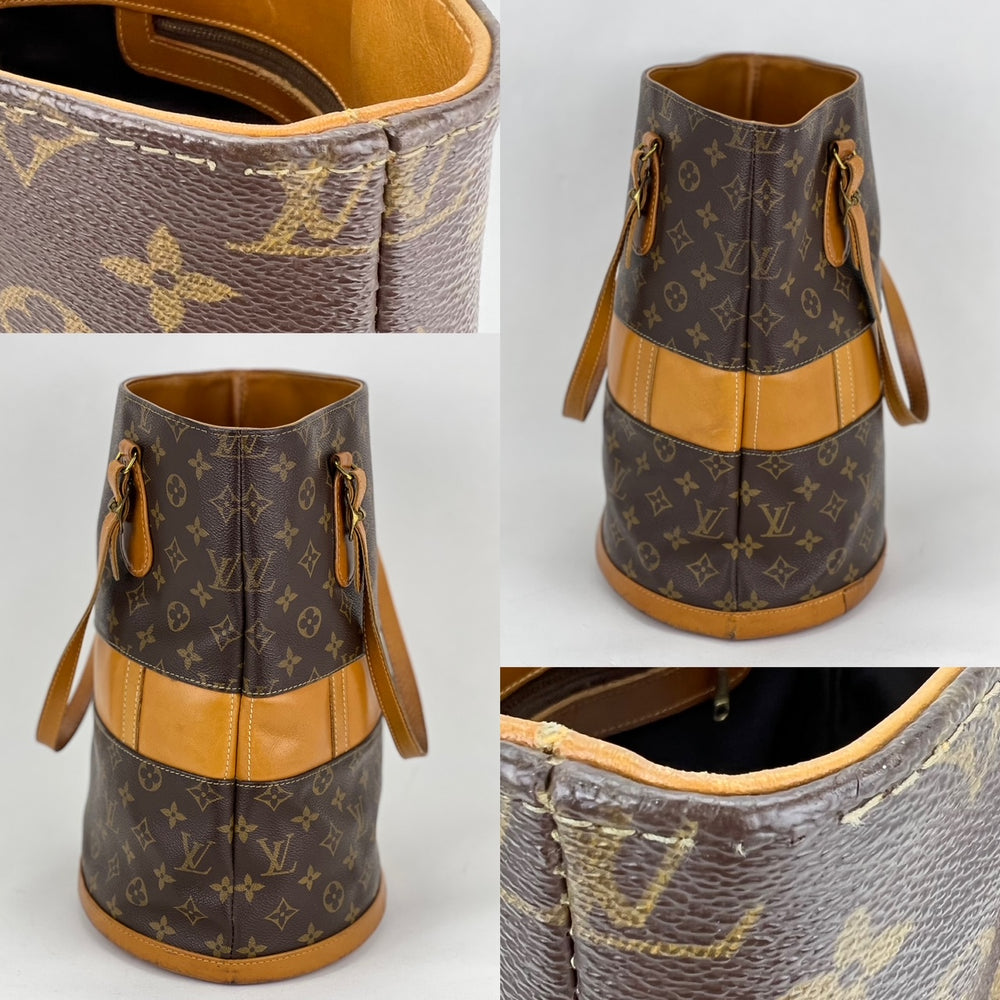 Louis Vuitton, Bags, Authentic Louis Vuitton Bucket Gm Large Bag