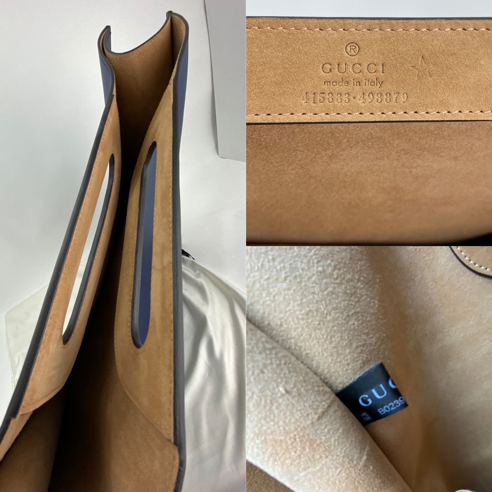 Louis Vuitton XL brown shopping bag one size GUC