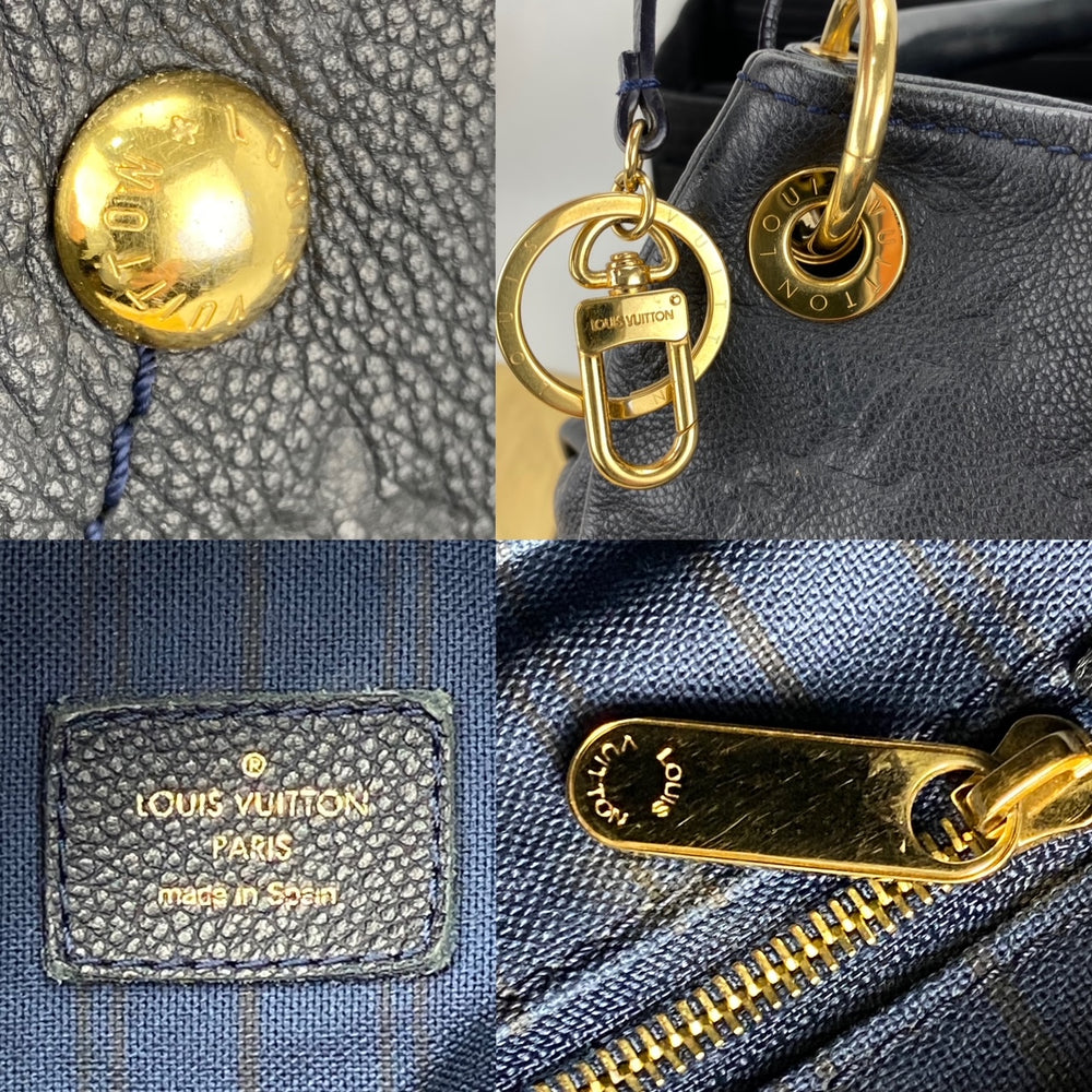 Louis Vuitton Empreinte Artsy MM Infini Hobo Monogram Empreinte Leather  M93448