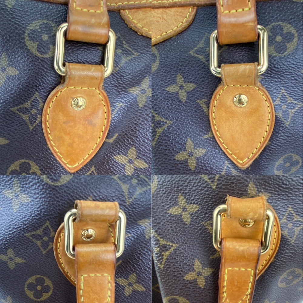 Louis Vuitton LV GHW Palermo PM 2 Way Shoulder Handbag M40145 Monogram  Brown