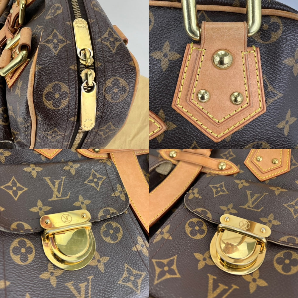 Find more Authentic Louis Vuitton Monogram Canvas Manhattan Gm for sale at  up to 90% off