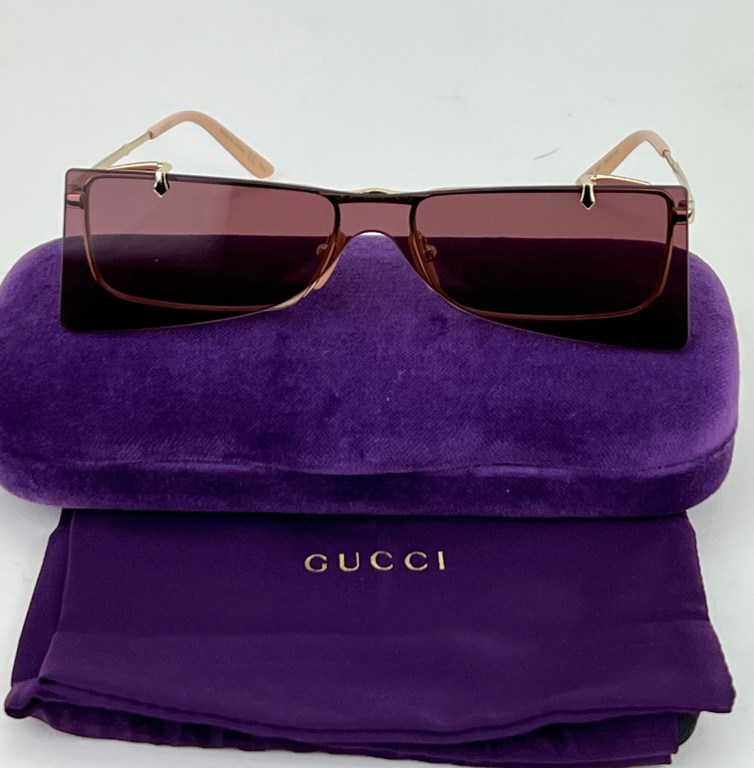 GUCCI サングラス GG3500/s Gucci // Brown Pattern GG3500/S Oversized Sunglasses – VSP