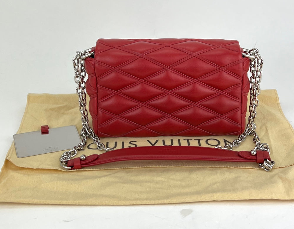 Louis Vuitton Go-14 Mini Malletage Lambskin Hand Shoulder Bag