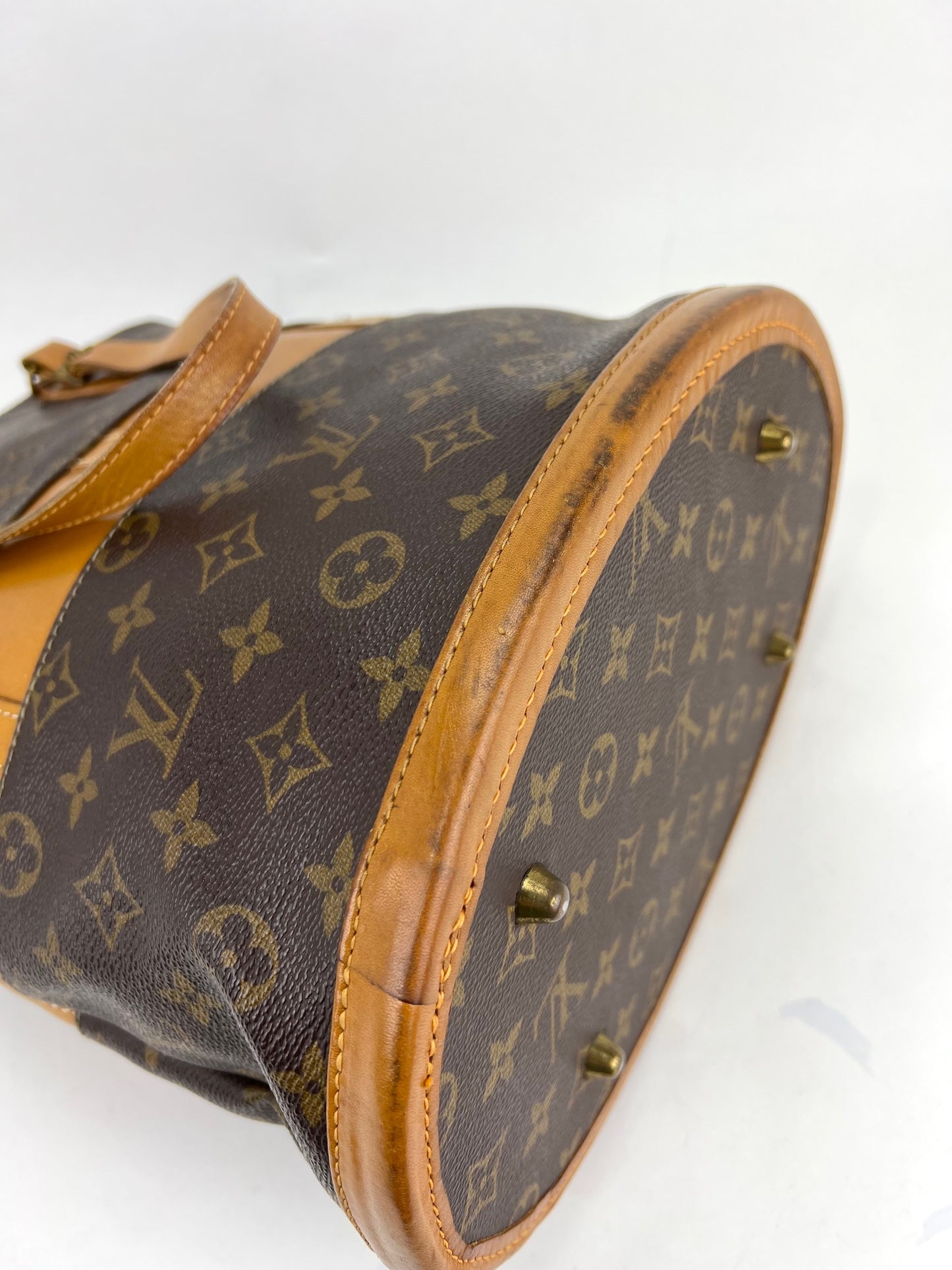 Louis Vuitton, Bags, Louis Vuitton Bucket Gm Brown Monogram Bag
