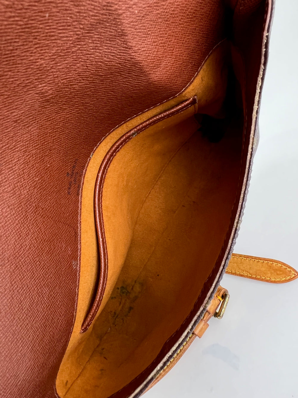 Authenticated Used LOUIS VUITTON Shoulder Bag Monogram Musette Tango M51257  Brown Women's Canvas 