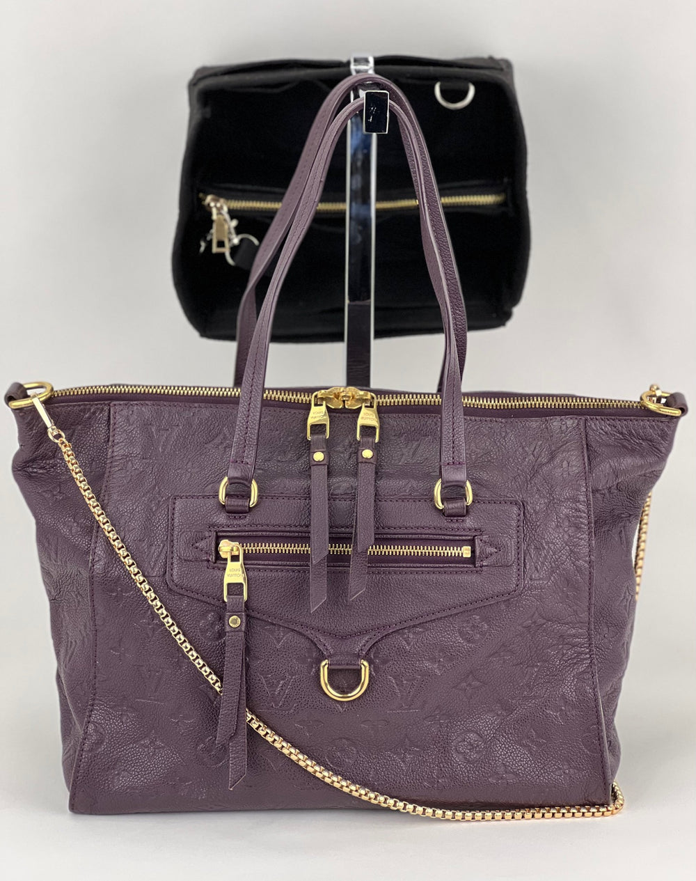 Vuitton Handbag Leather Purple W/in – Debsluxurycloset
