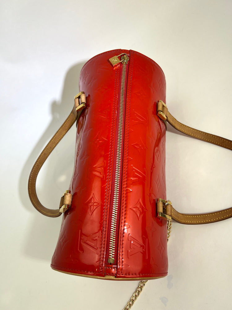 Louis Vuitton Vintage - Vernis Alma BB Handbag Bag - Red - Vernis