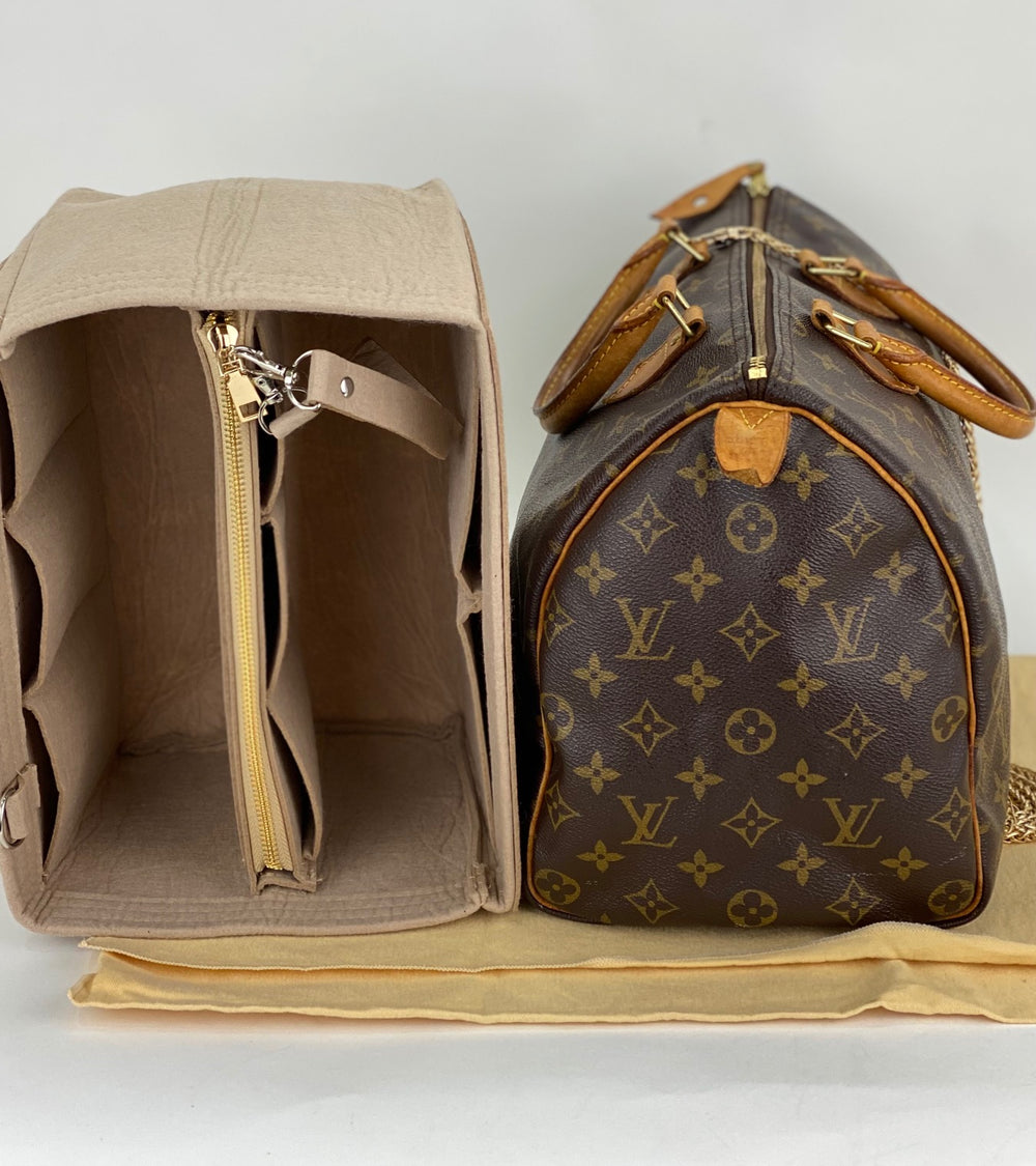 Louis Vuitton, Bags, Louis Vuitton Speedy 35 With Organizer Insert