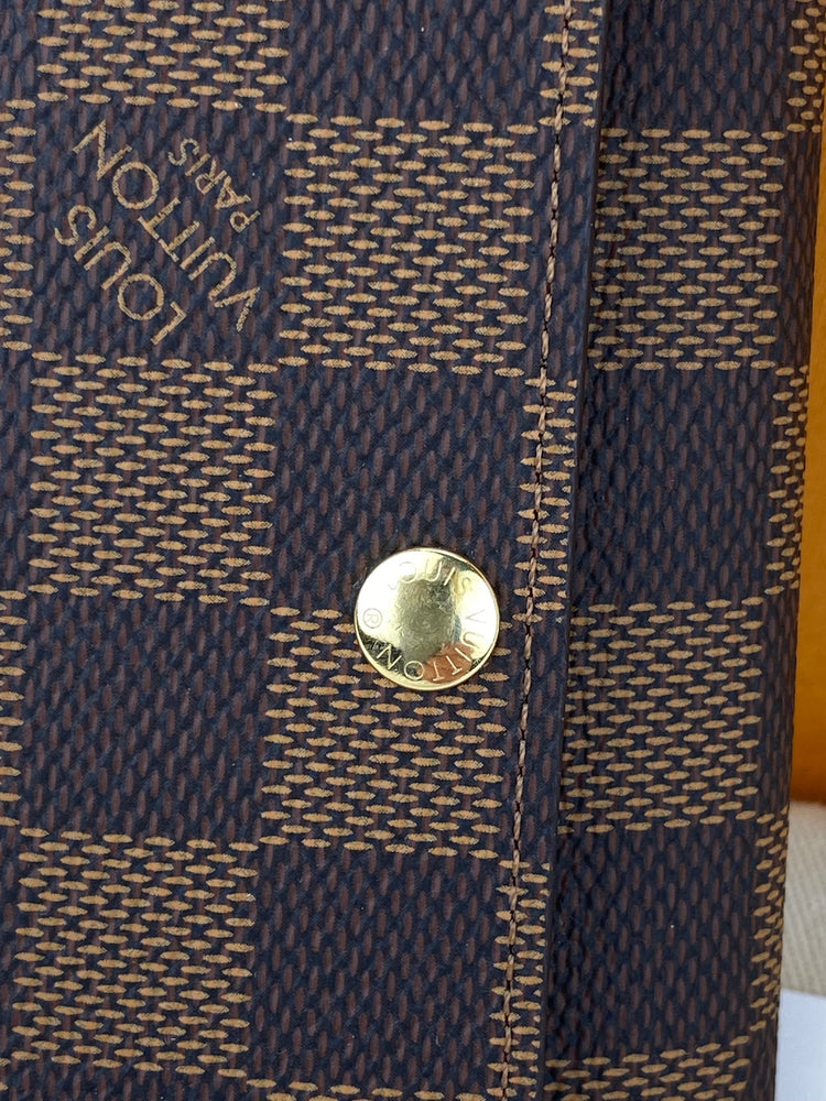 NEW Authentic Louis Vuitton Damier Graphite Canvas 6 Key Holder