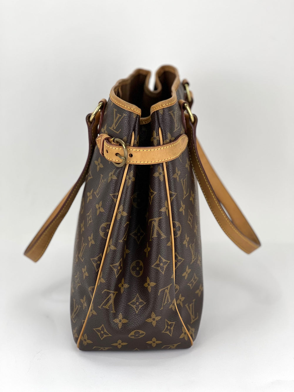 Louis Vuitton Handbag Batignolles Vertical Monogram Canvas M51153 Tote Bag Preowned
