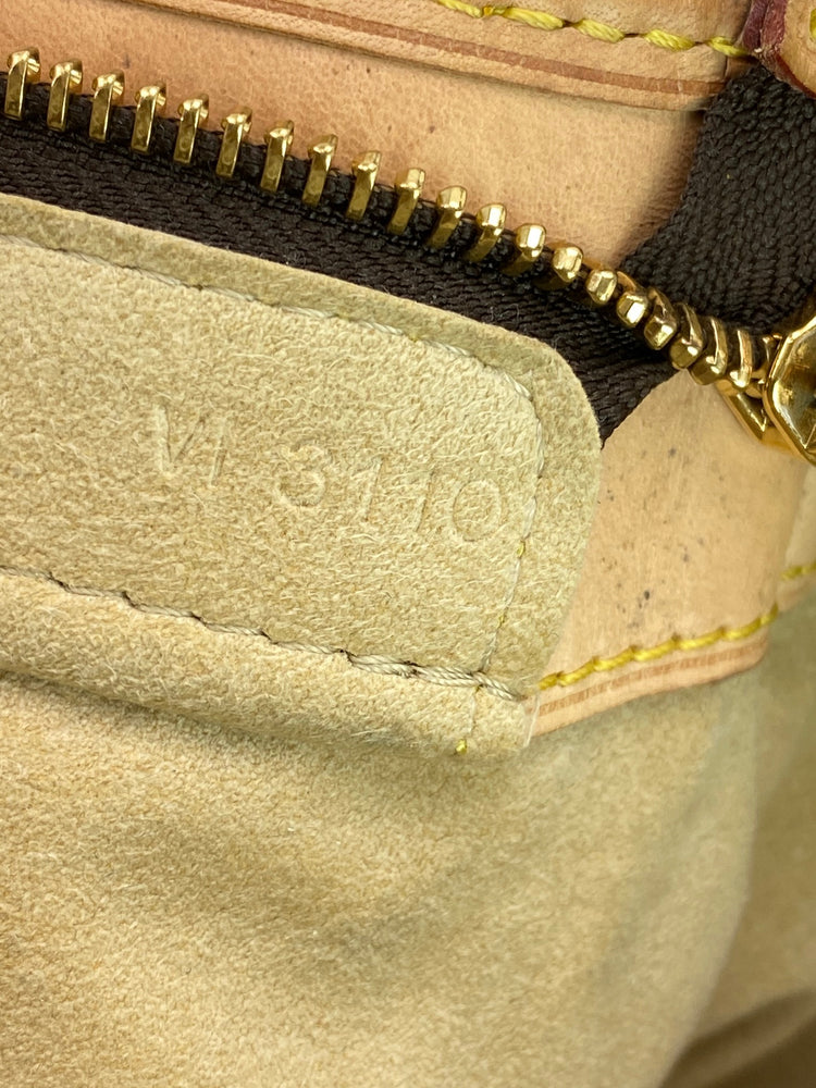 Louis Vuitton BOETIE PM Monogram Brown Canvas Hobo Tote Bag Pre