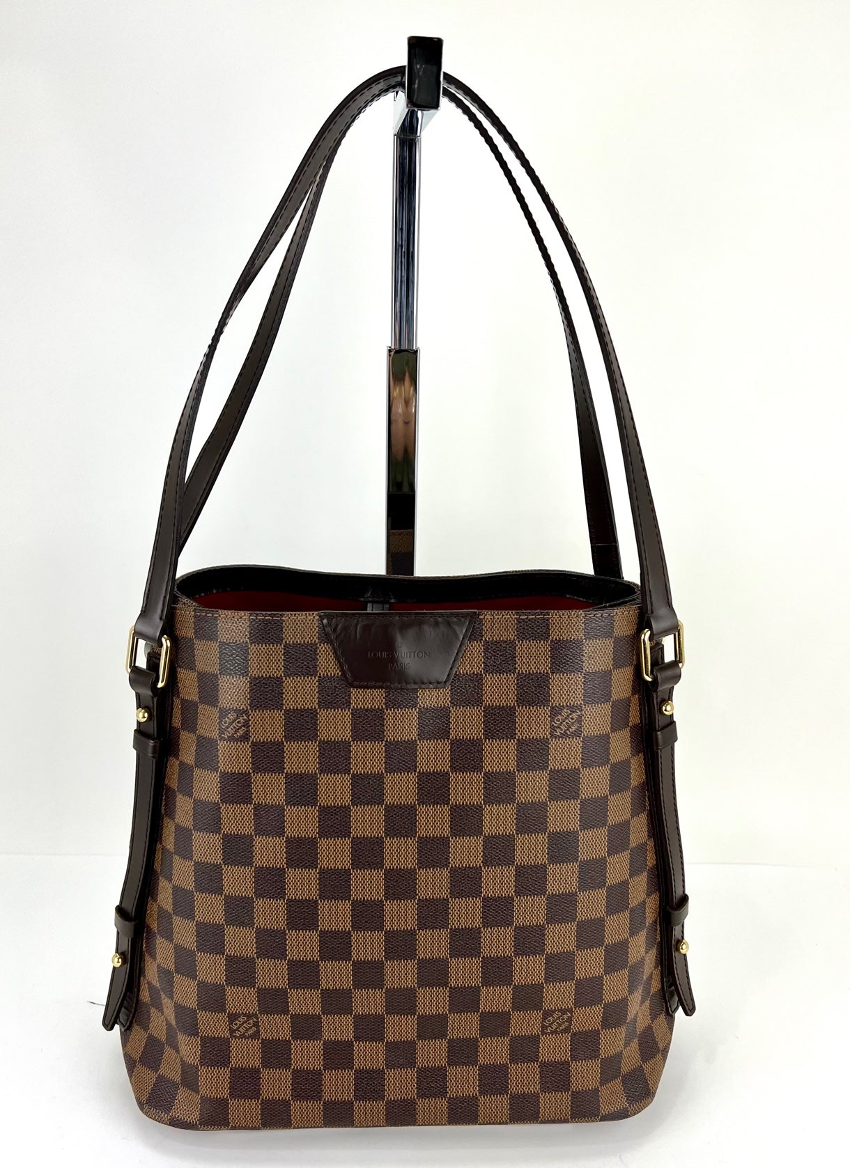 Louis Vuitton Cabas Rivington Damier Ebene Shoulder Bag