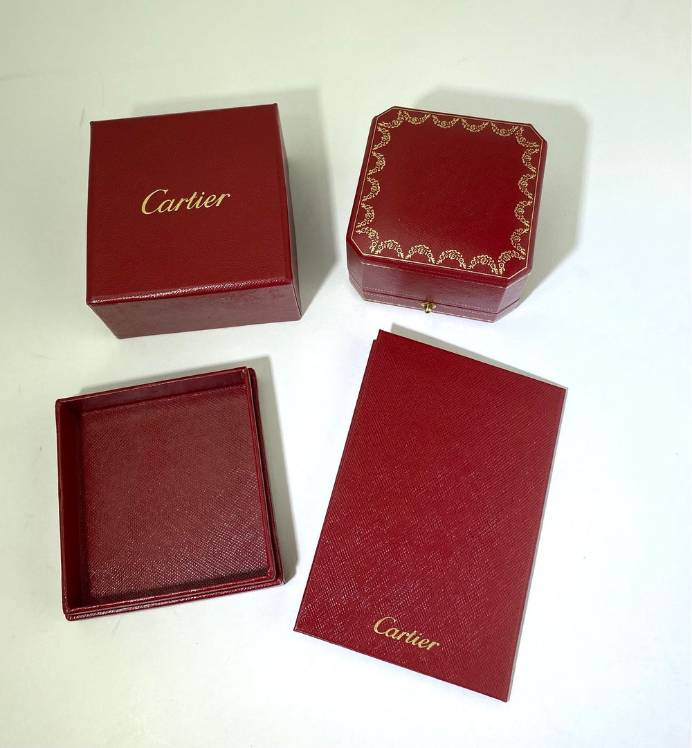 Cartier Vendôme Louis Wedding Band 3.5 Mm 18K Tri Gold 
