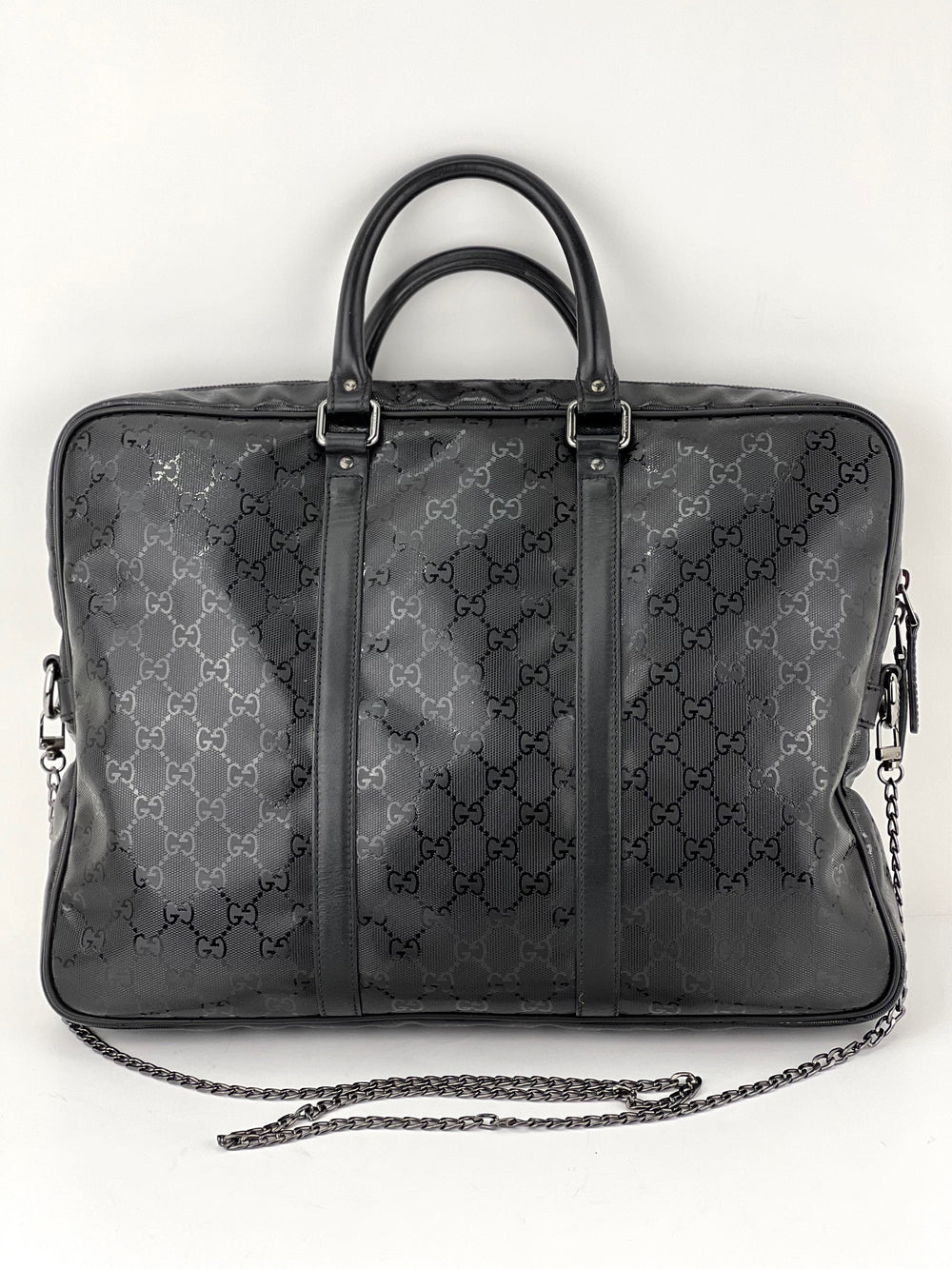 GG Black briefcase