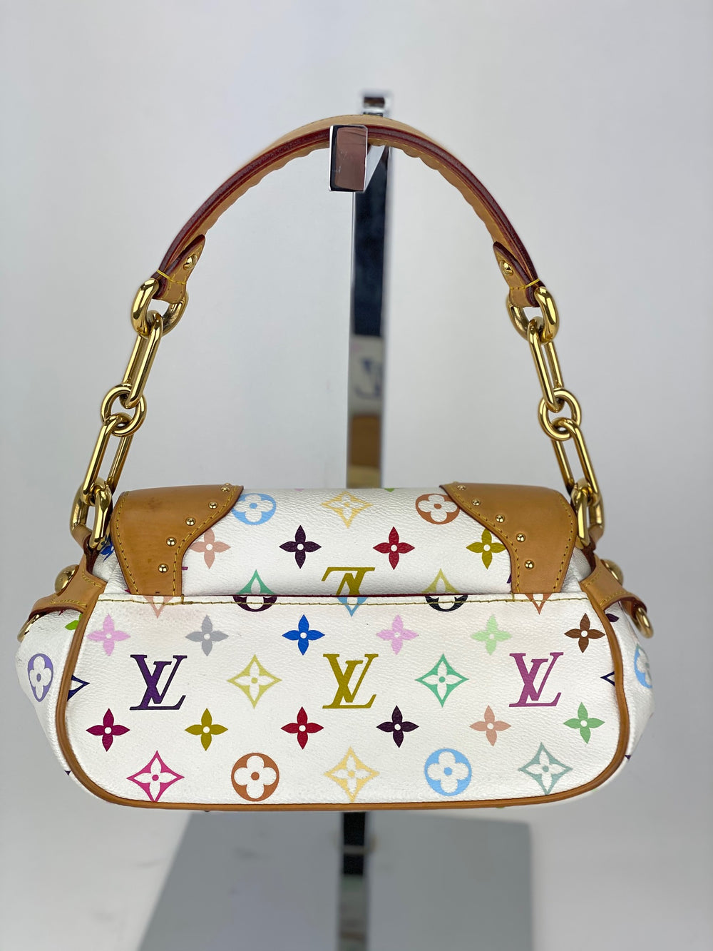 Summer Bundle Bag  Luxury Monogram Empreinte Leather White  LOUIS VUITTON