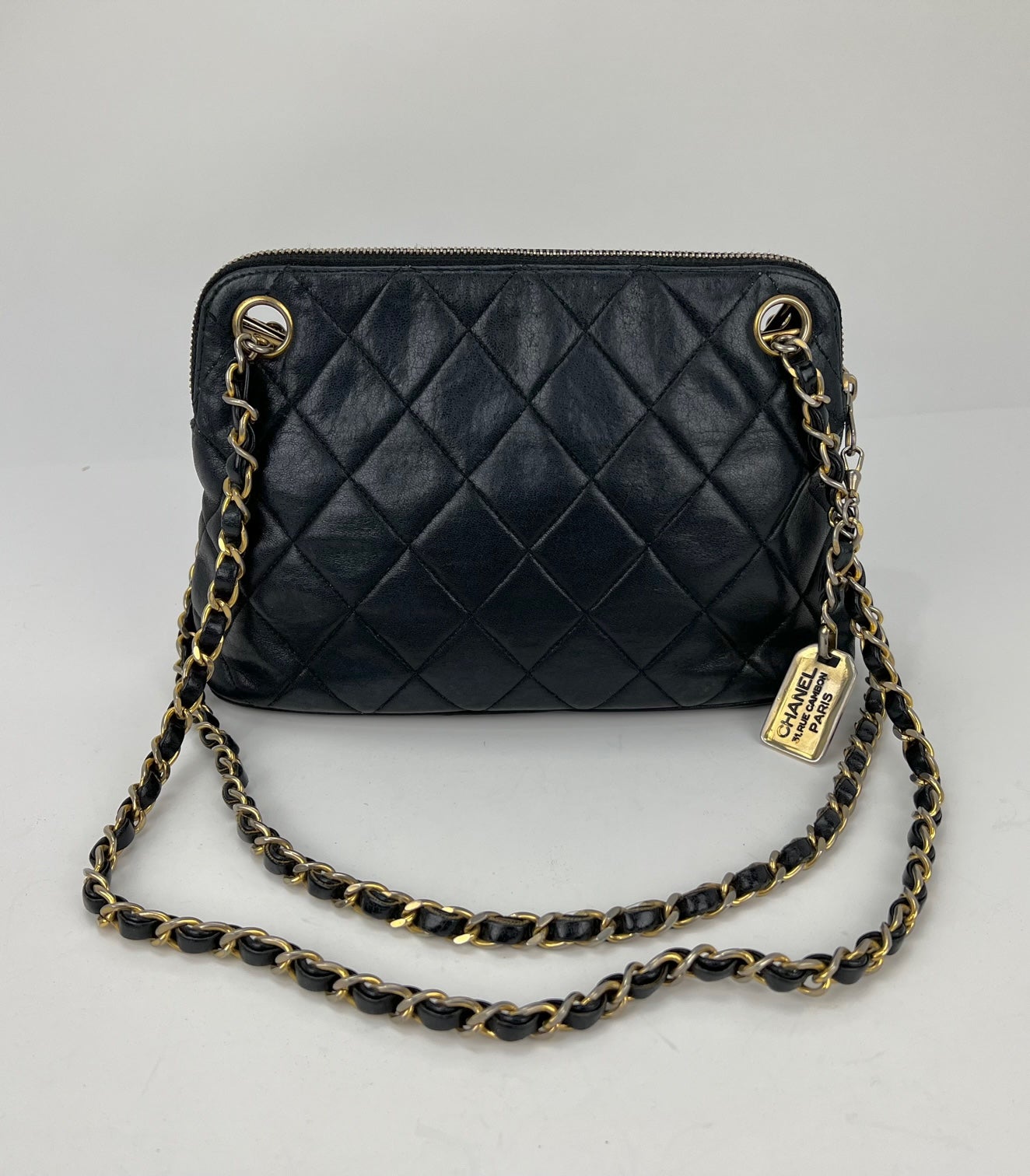 Chanel Vintage Black Mini Shoulder Bag Preowned