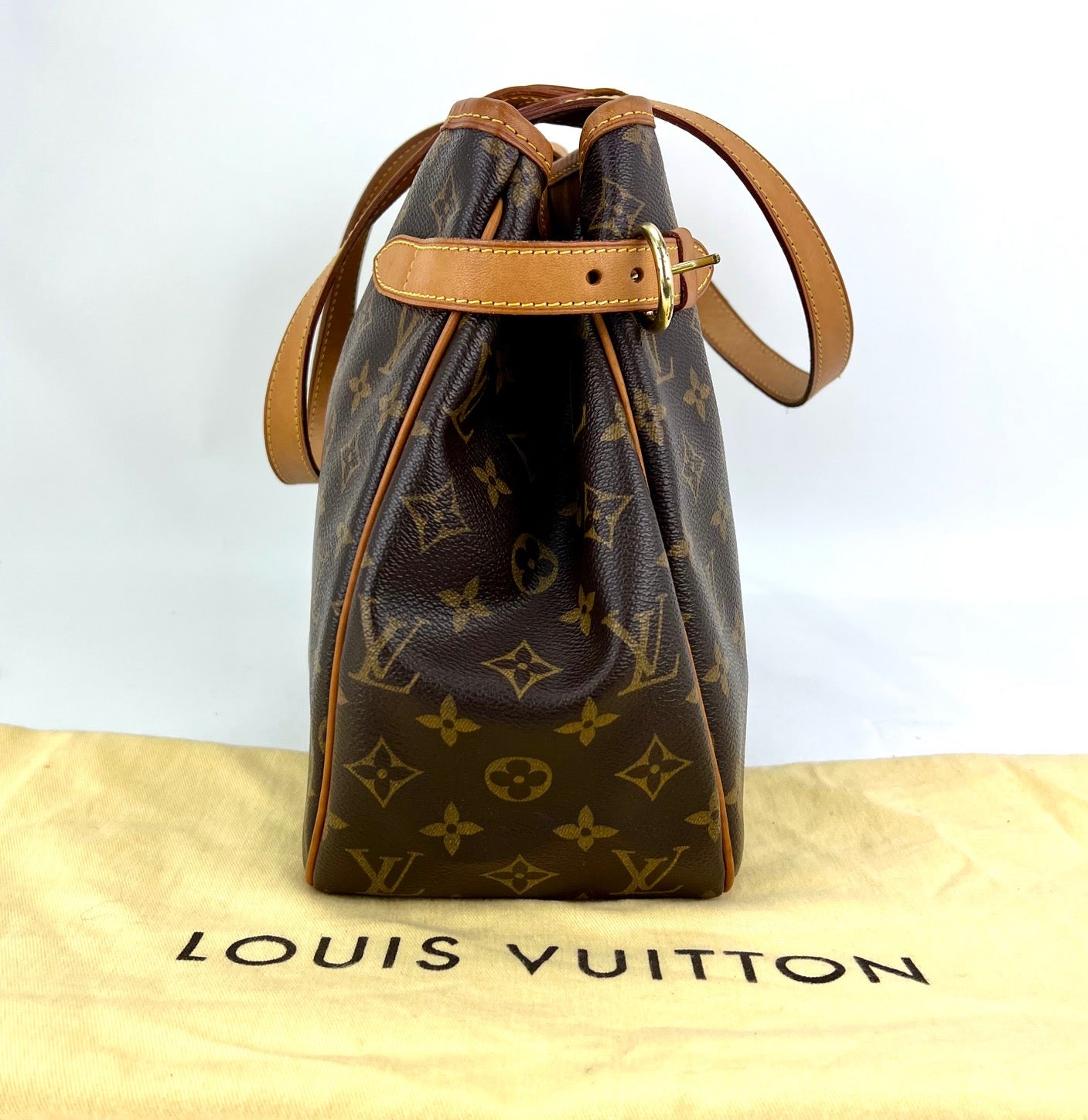 LOUIS VUITTON Sac Shopping Monogram Tote W/Added Insert Preowned