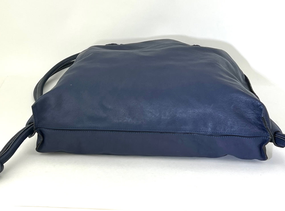 Loewe - Bracelet Royal Blue Leather Pouch Bag