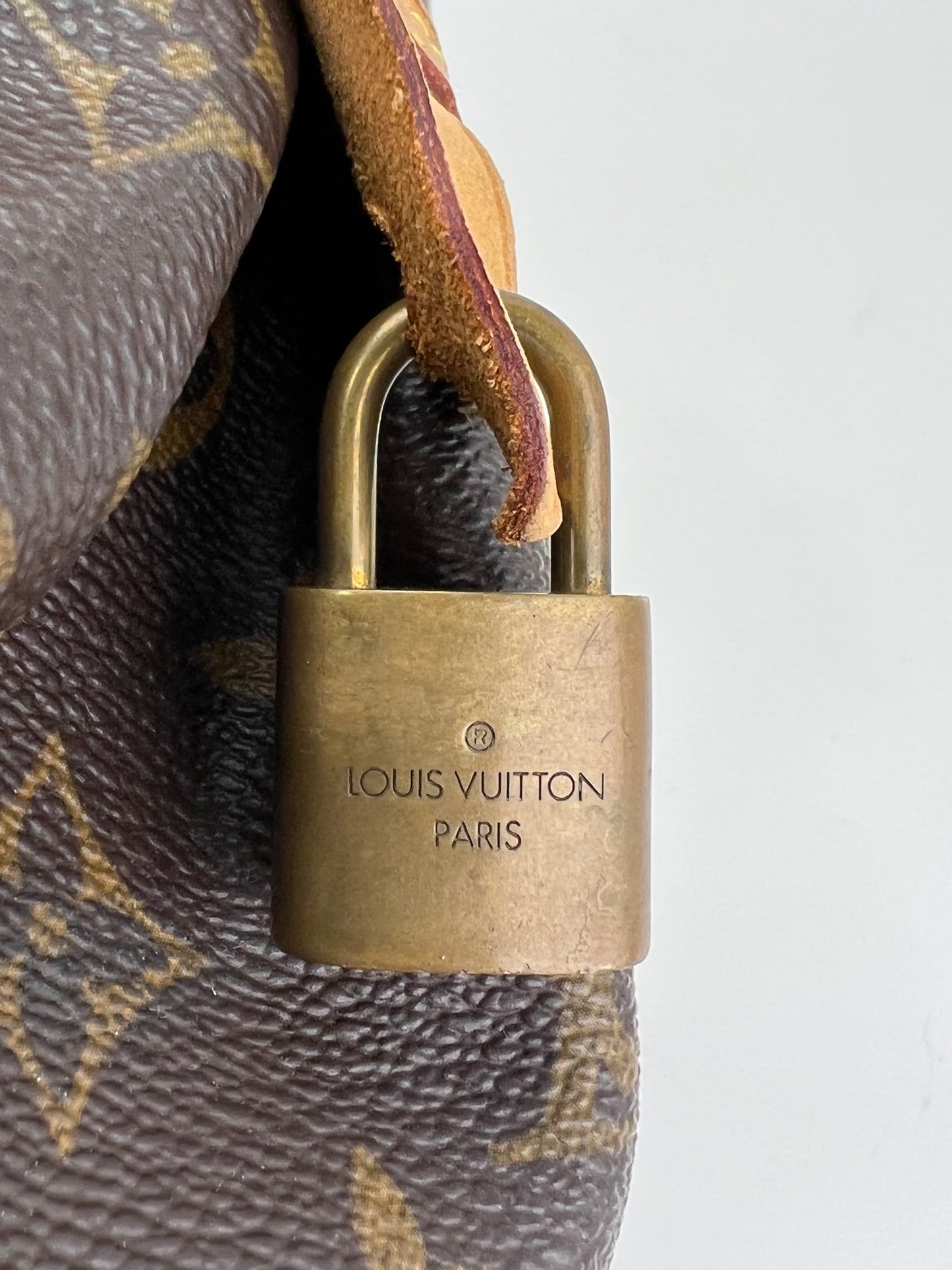 Louis Vuitton Monogram Padlock on Strap