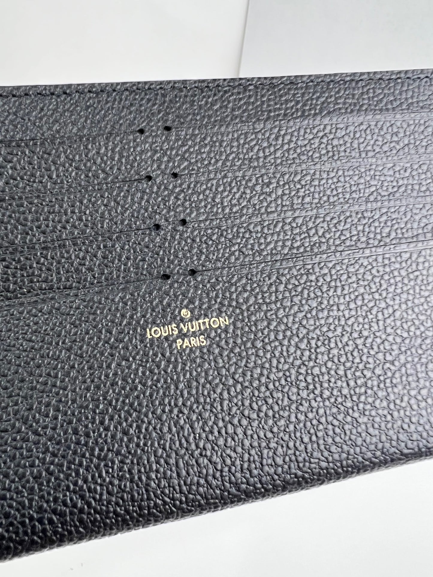 Louis Vuitton Noir Black Felicie Empreinte Leather 8 Credit Card Insert Case  at 1stDibs  louis vuitton card insert, louis vuitton felicie empreinte  black, does louis vuitton have a credit card