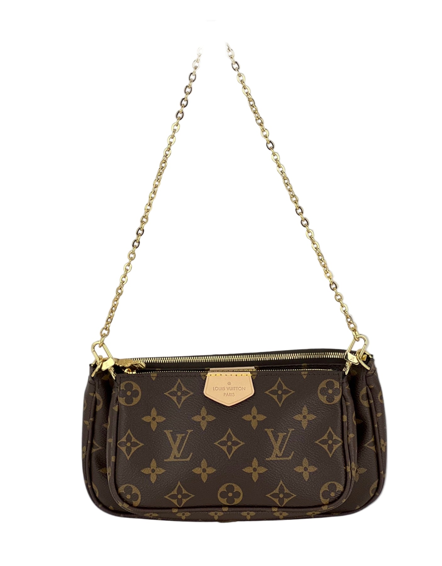 Louis Vuitton Multi Pochette Accessoires Monogram Canvas Brown Preowne –  Debsluxurycloset