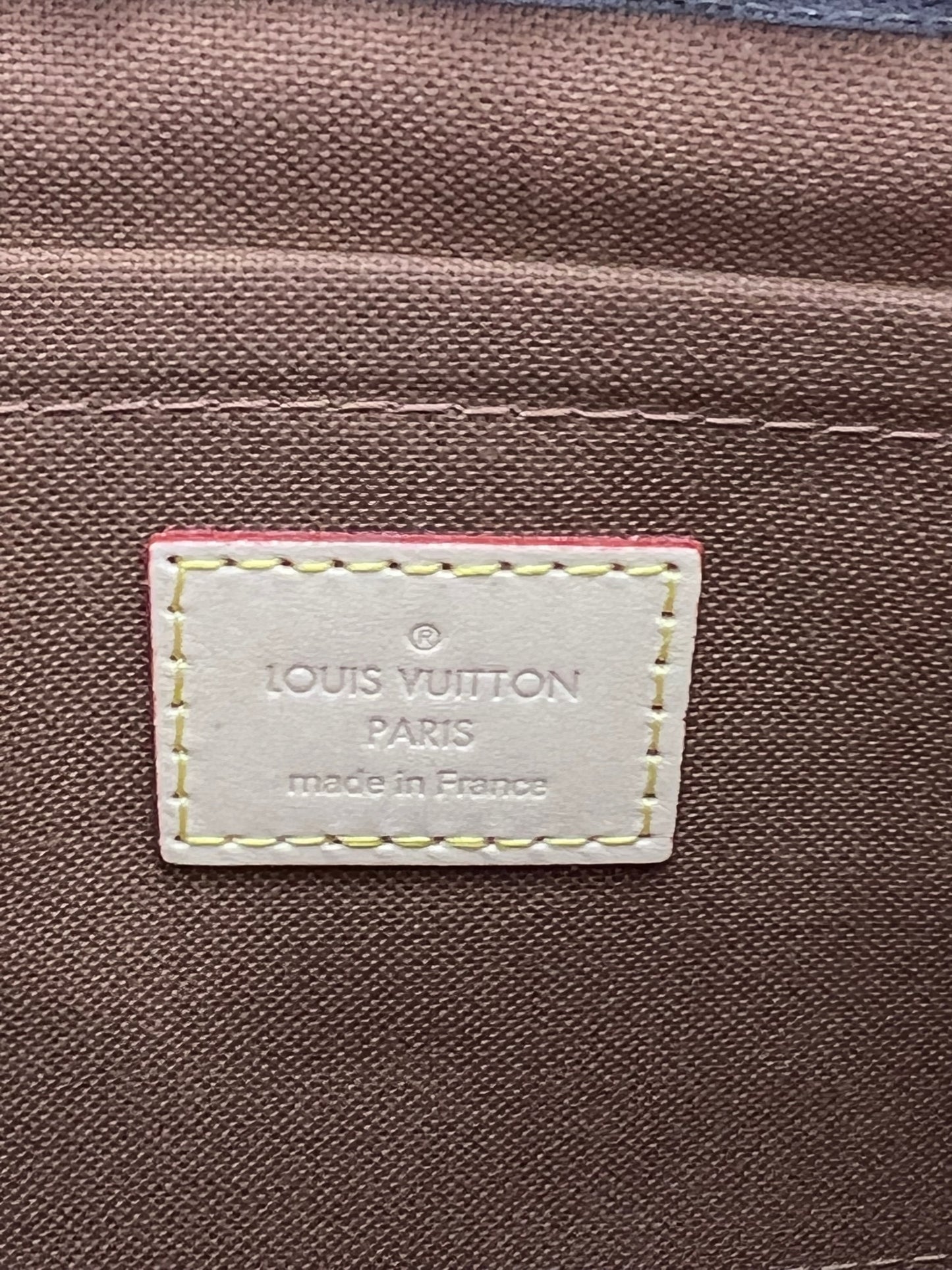 LOUIS VUITTON Brown Coated Canvas, Pink Jacquard Multi Pochette Accessoires  at 1stDibs  pink and brown lv bag, pink and brown louis vuitton crossbody,  pink and brown lv purse