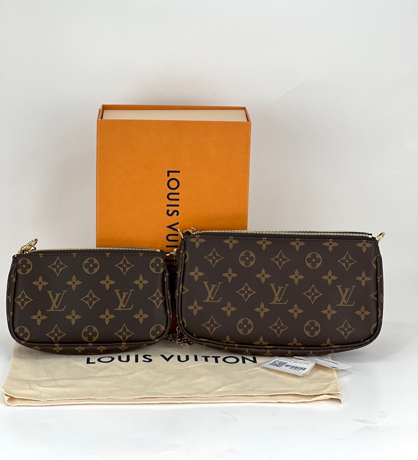 Buy Pre-owned & Brand new Luxury Louis Vuitton Monogram canvas Mini  Pochette Accessoires Online