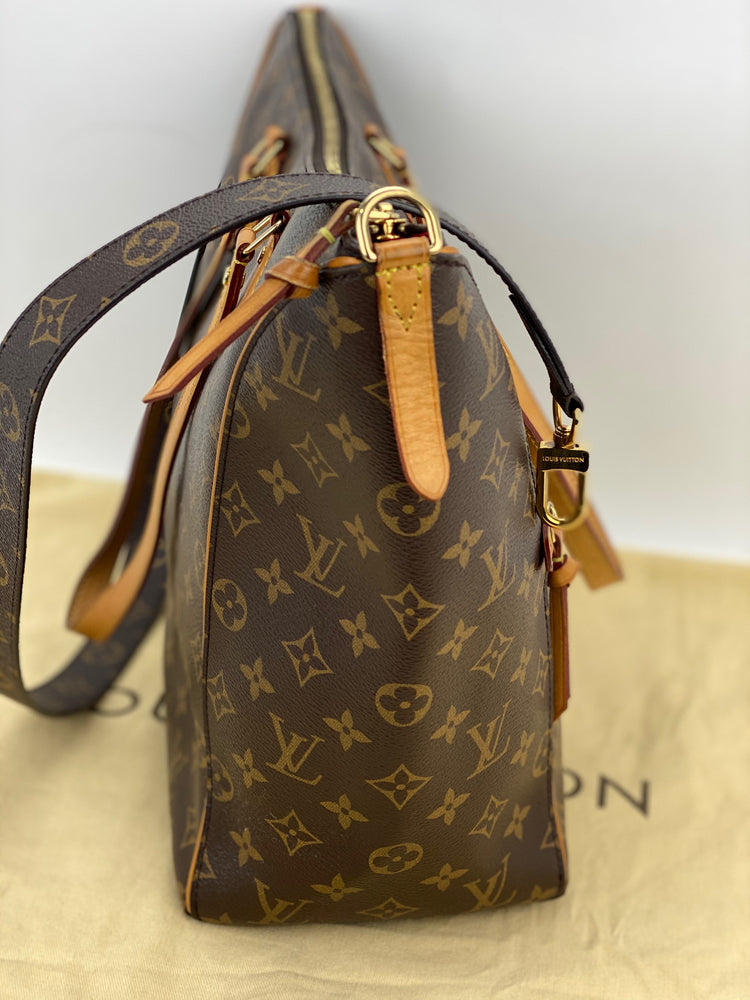 Louis Vuitton Monogram Tournelle MM Brown Cloth ref.844435 - Joli