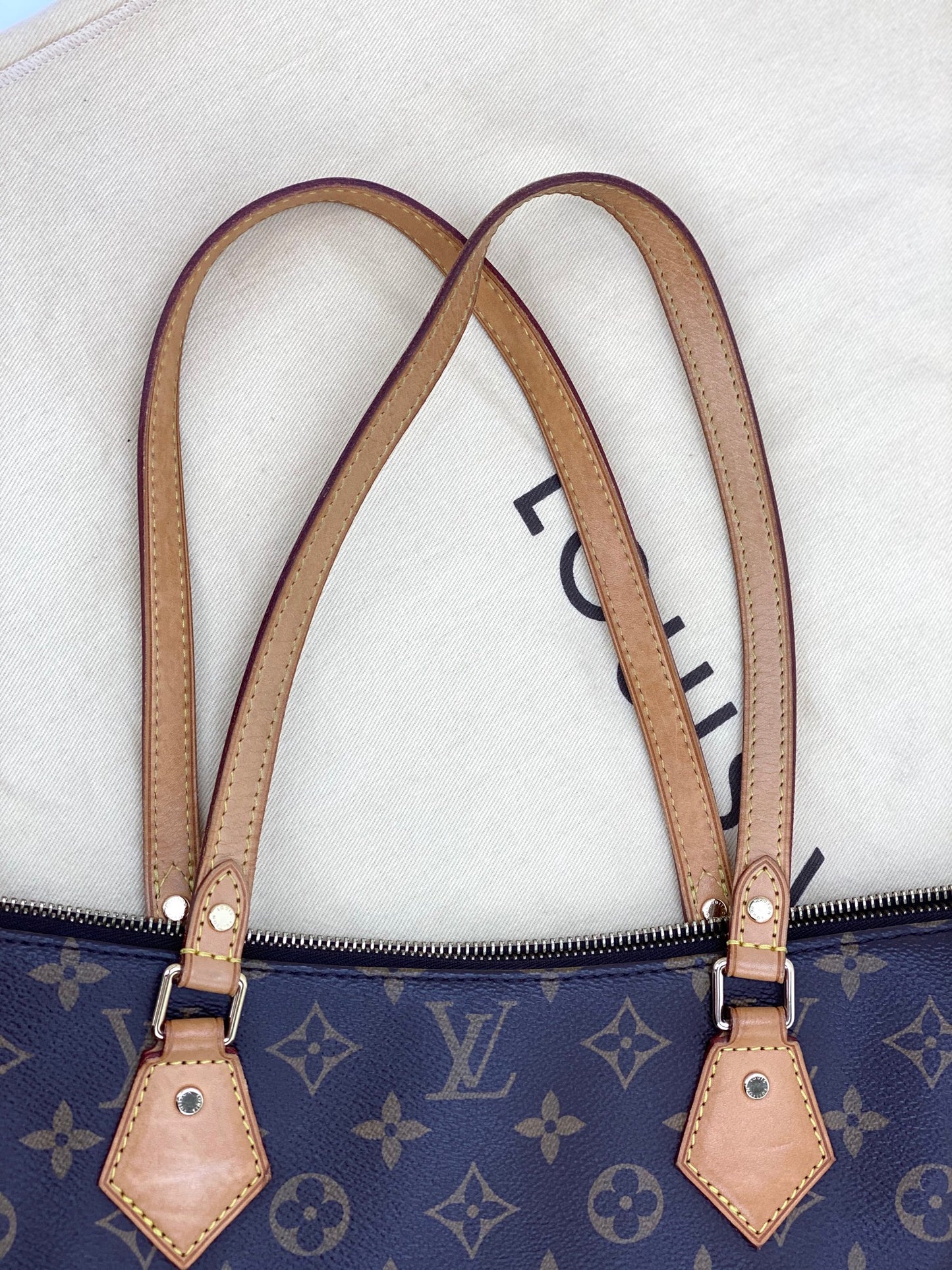 Louis Vuitton Tournelle Monogram Hand Shoulder Tote Bag
