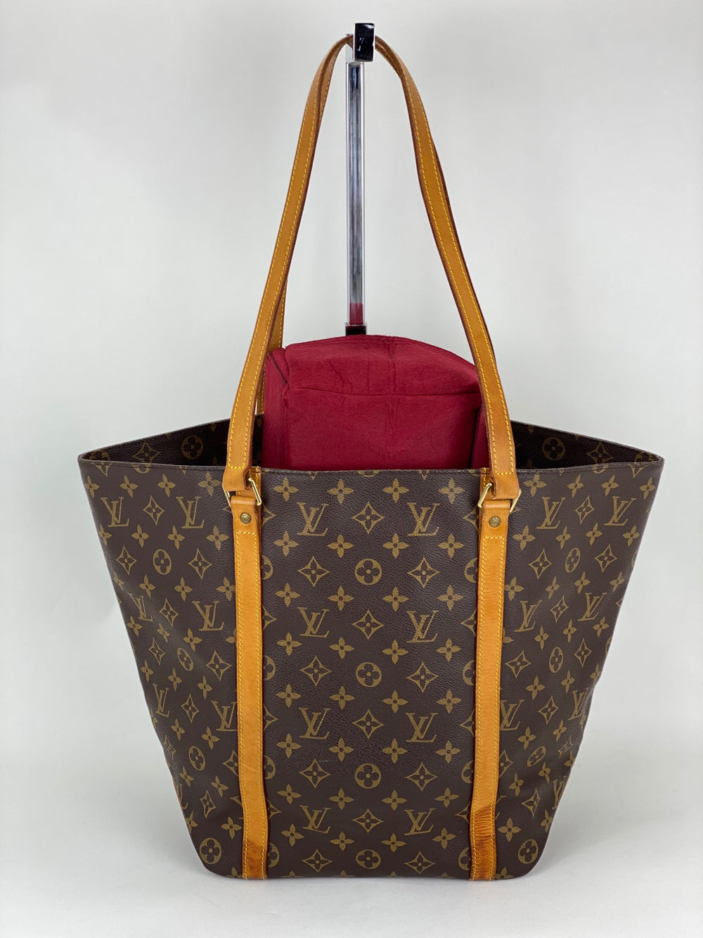 LOUIS VUITTON Monogram Canvas Sac Shopping Tote Bag