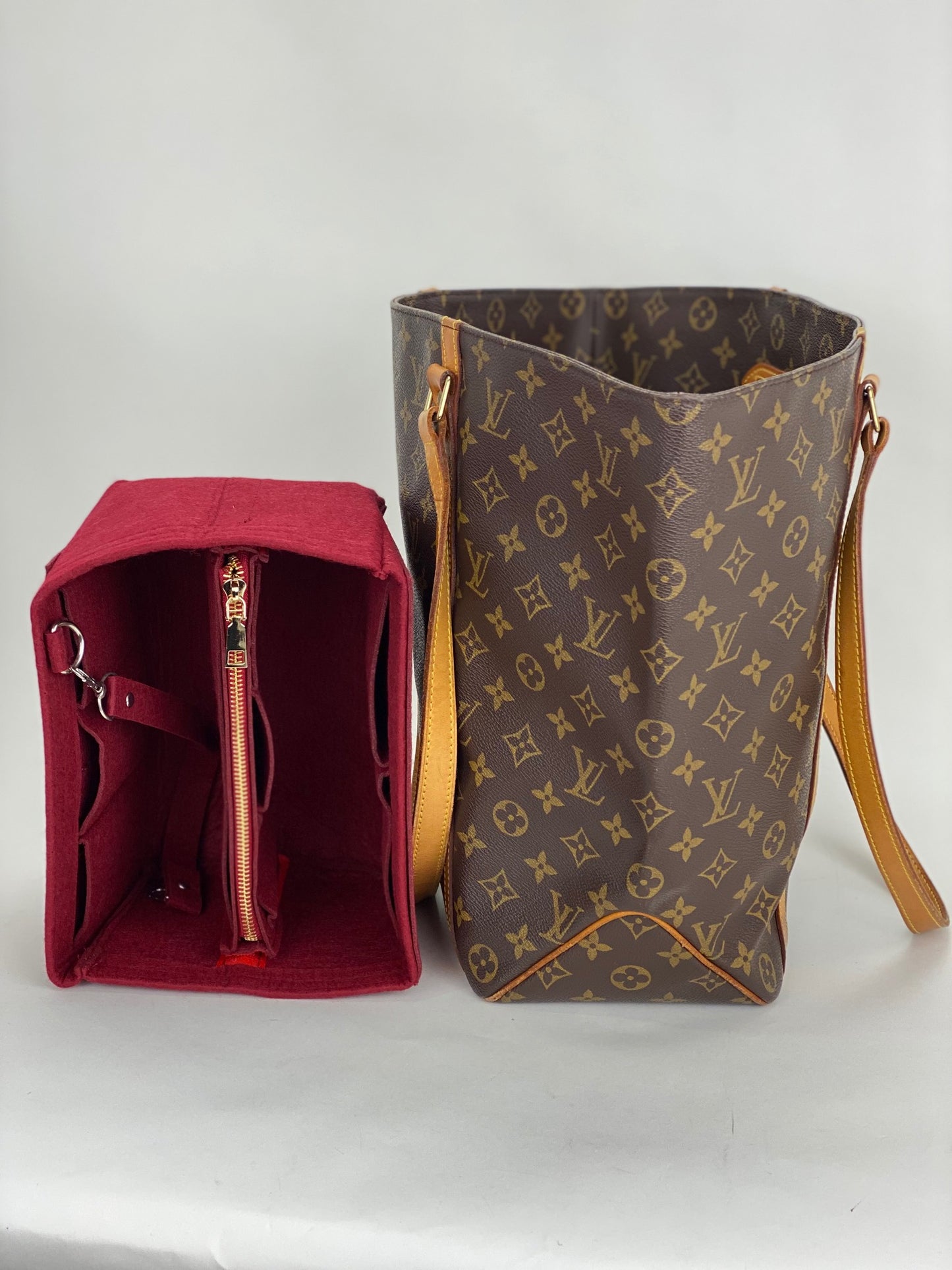 Louis Vuitton Handbag Sac Shopping Monogram Canvas Tote Bag W