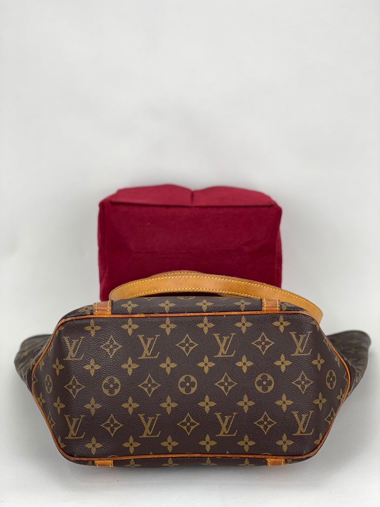 Louis Vuitton Sac Shopping Monogram Canvas Shoulder Tote Bag at