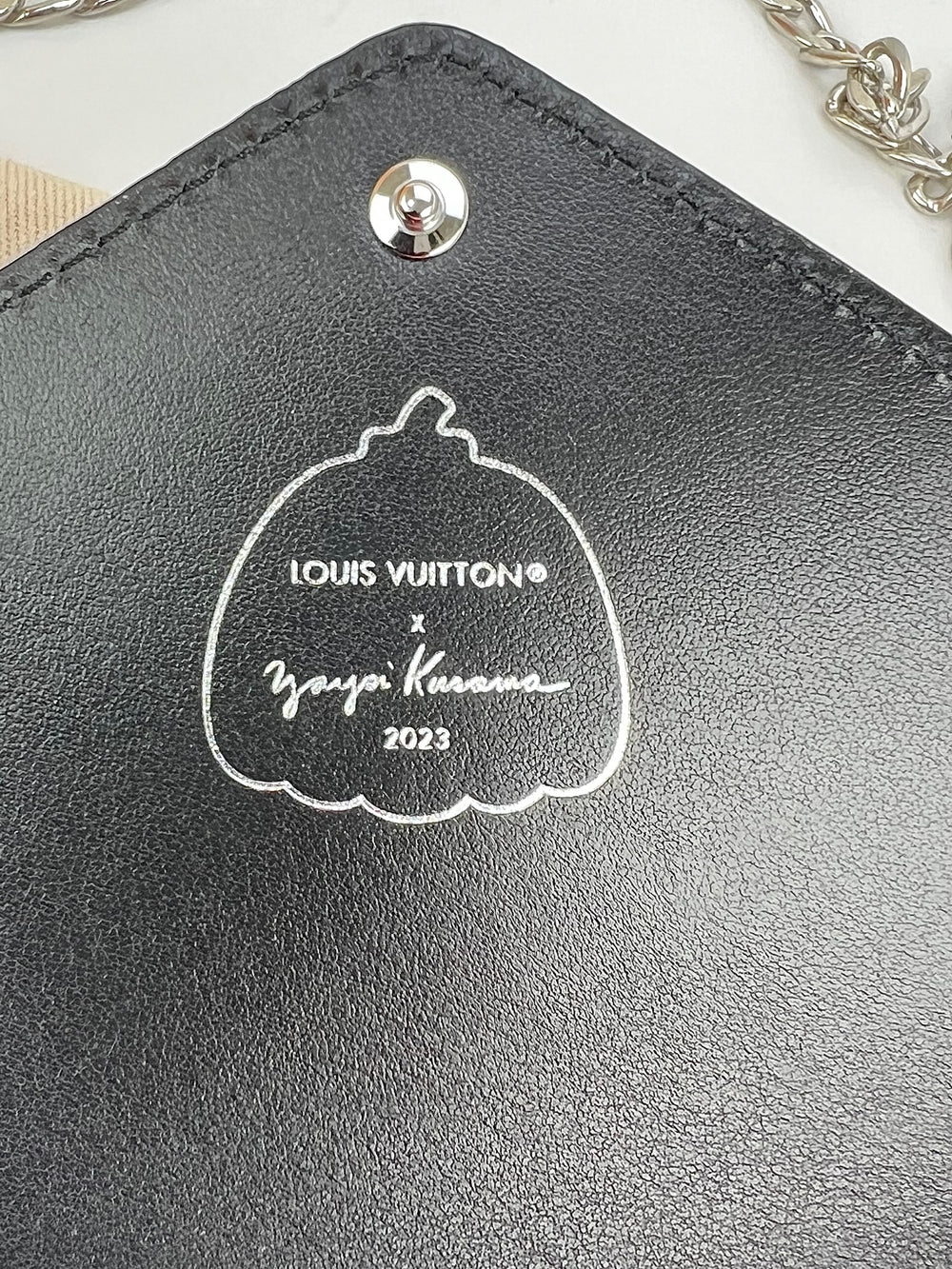 LOUIS VUITTON Kirigami Large Pochette X YK Leather Crossbody